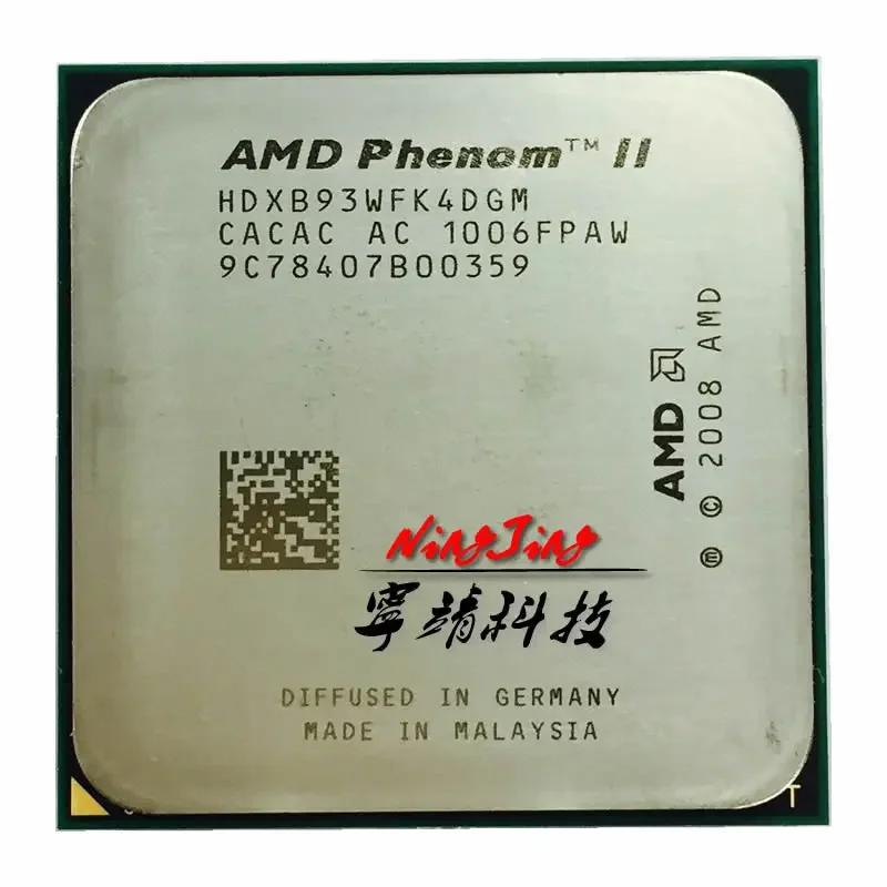AMD Phenom II X4 B93 ߰  ھ CPU, HDXB93WFK4DGM  AM3b93, 2.8 GHz